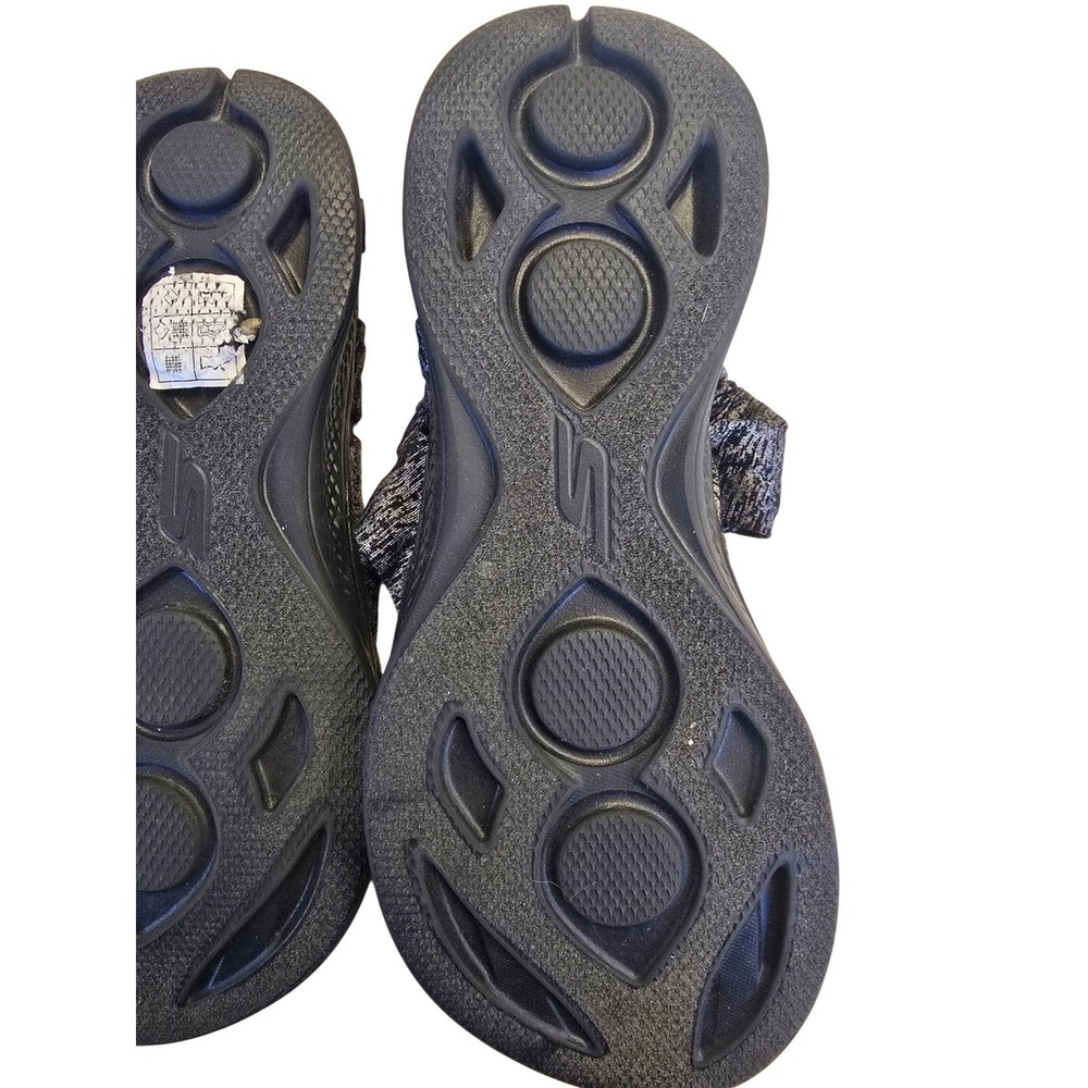Skechers On-The-Go 600 Goga Max Womens Sandals Black‎ Grey 14682 BKGY Size 7 - Picture 5 of 5